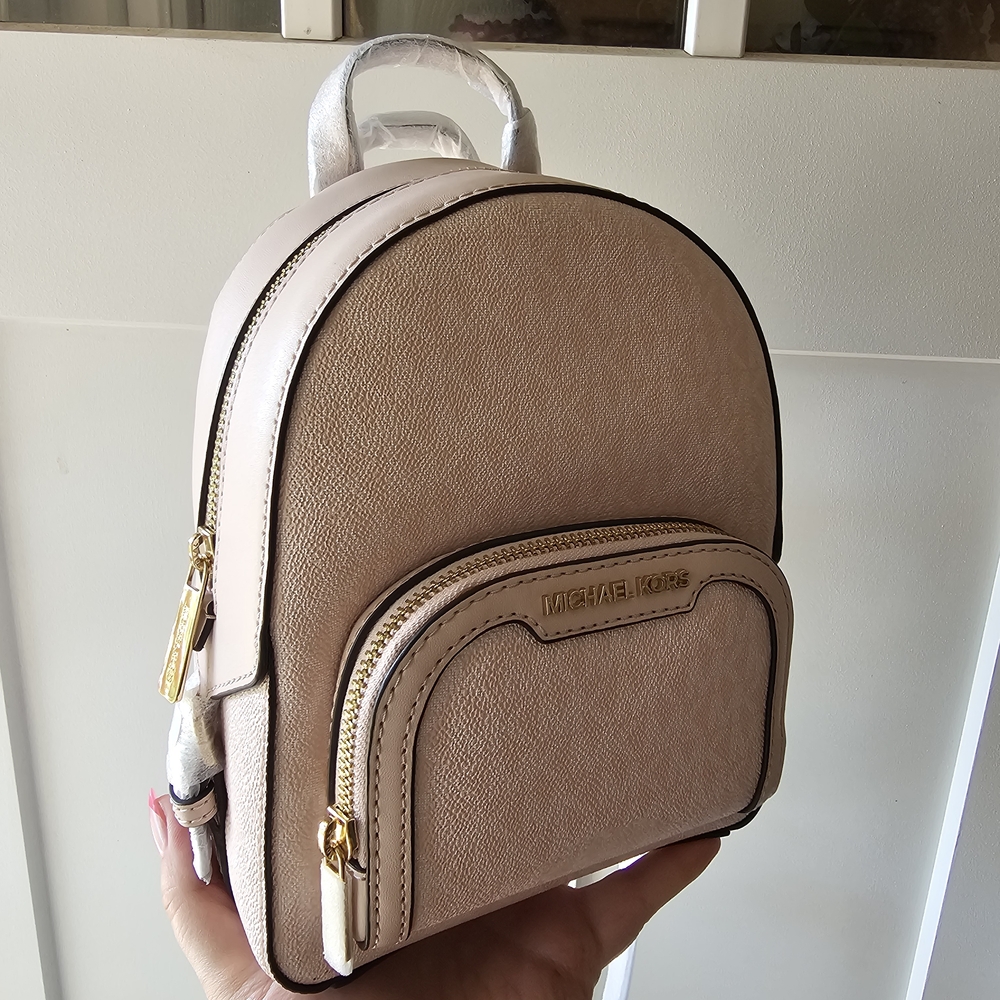 Michael Kors Beige Backpack